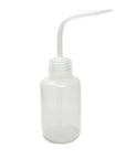 No spray wash bottle for tattoo cleaning and rinsing with controlled squeeze dispensing