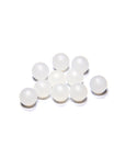 Small nylon balls for screw locking