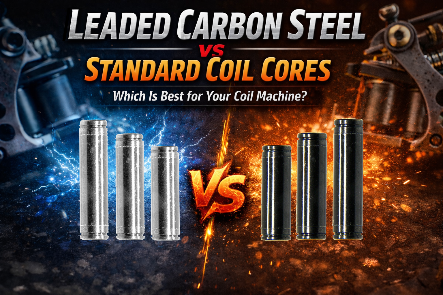 Leaded Carbon Steel vs Standard Iron Coil Cores — Which Should You Pick for Your Coil Machines?