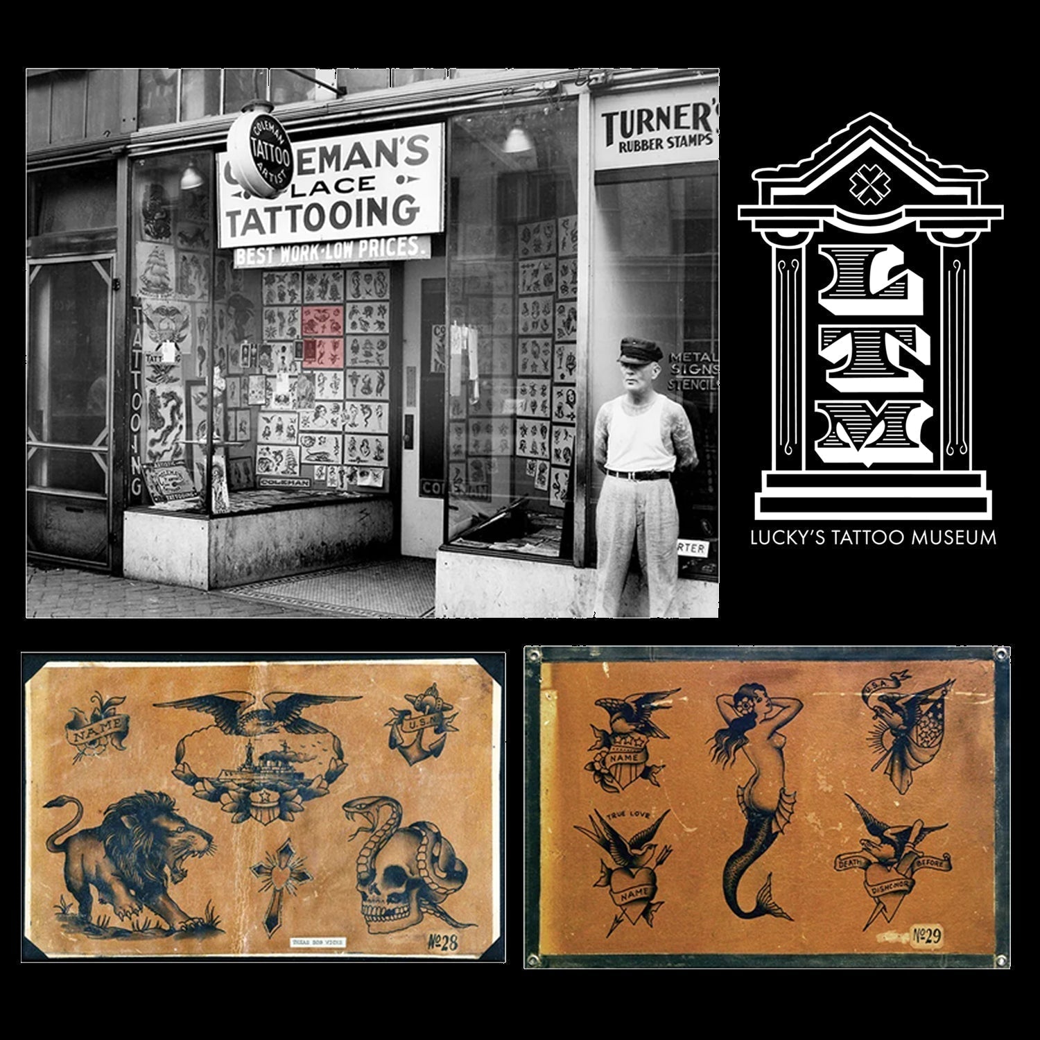 Introducing the Lucky's Tattoo Museum Shop