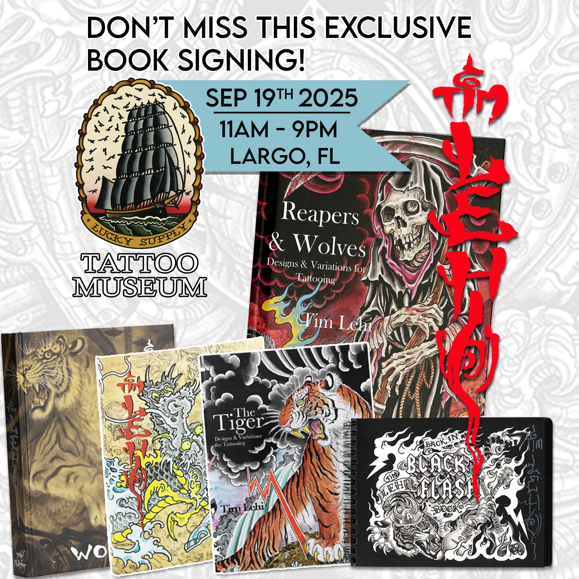 Meet Tattoo Legend Tim Lehi – One Day Only