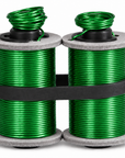 114 Bulk Raw Coils (Green Wiring with Gray Round Thin Washers)