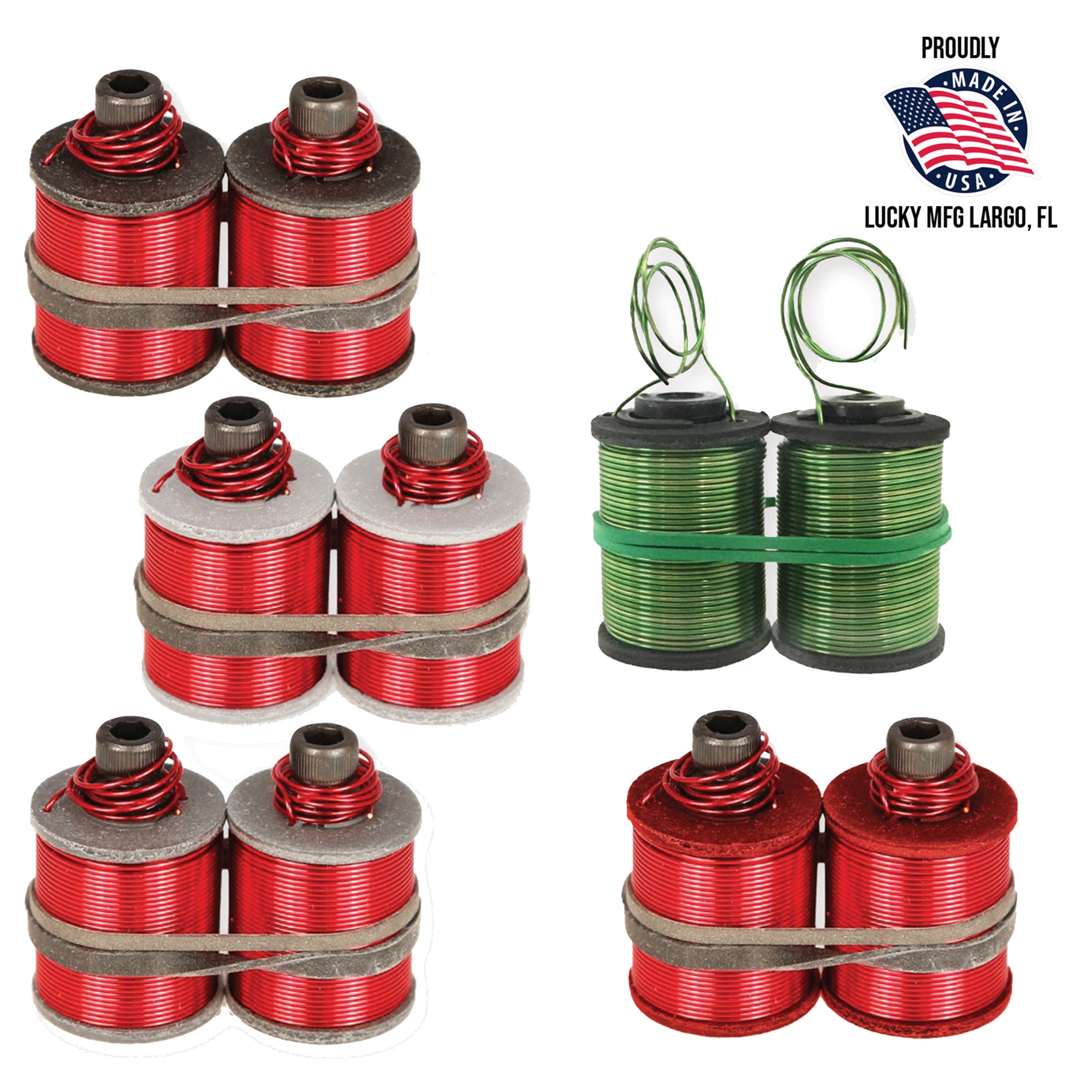 1&quot; 8 Wrap Bulk Coils