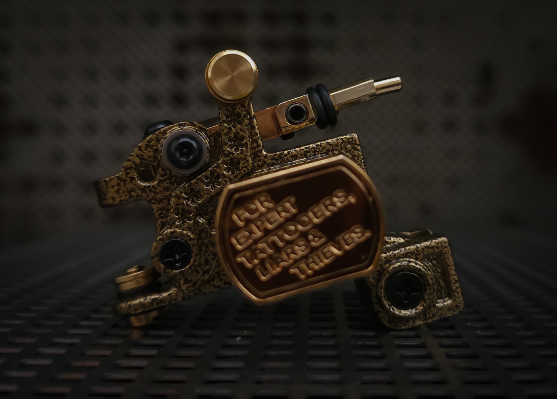 Inca Gold Liner Tattoo Machine by Martin Pintos P.