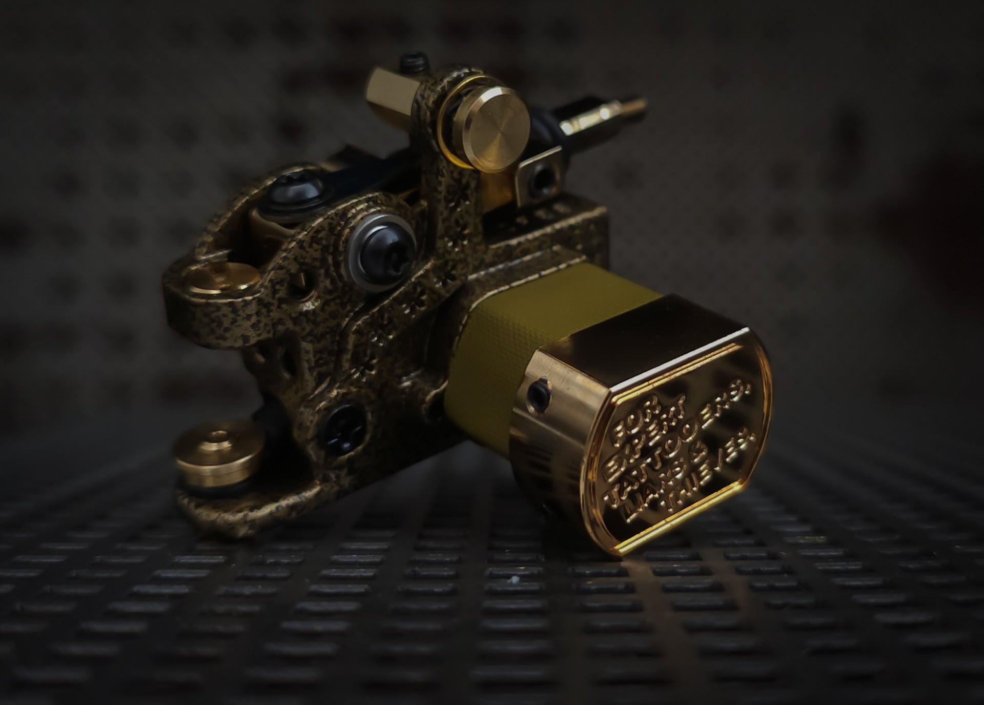 Inca Gold Liner Tattoo Machine by Martin Pintos P.