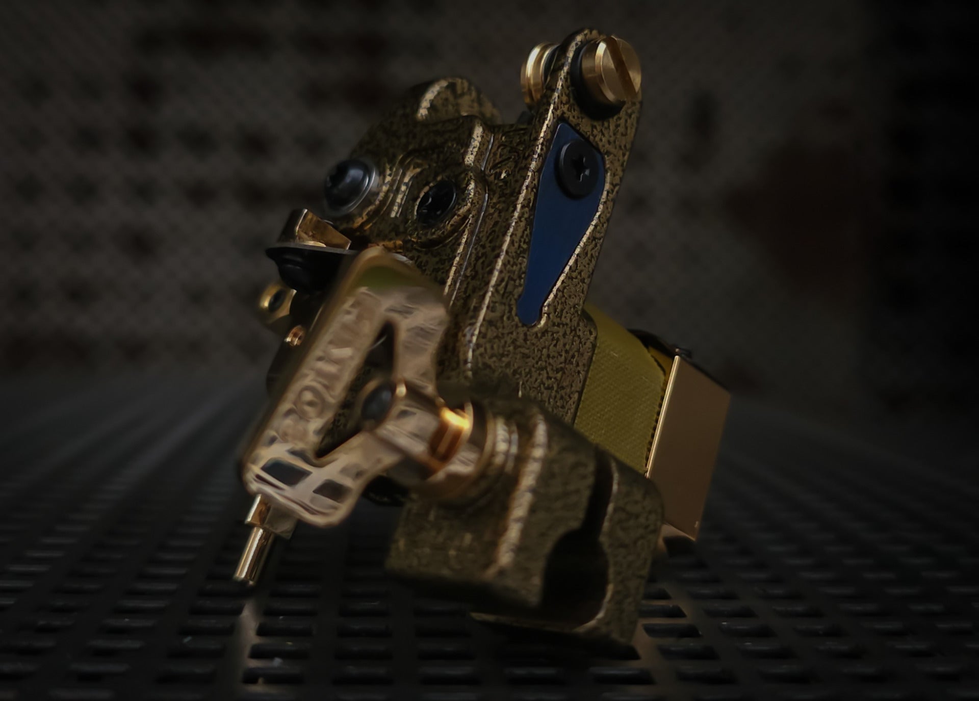 Inca Gold Liner Tattoo Machine by Martin Pintos P.