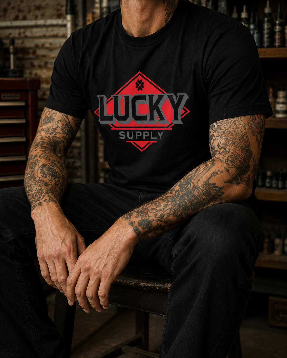Lucky Supply Logo Shirt