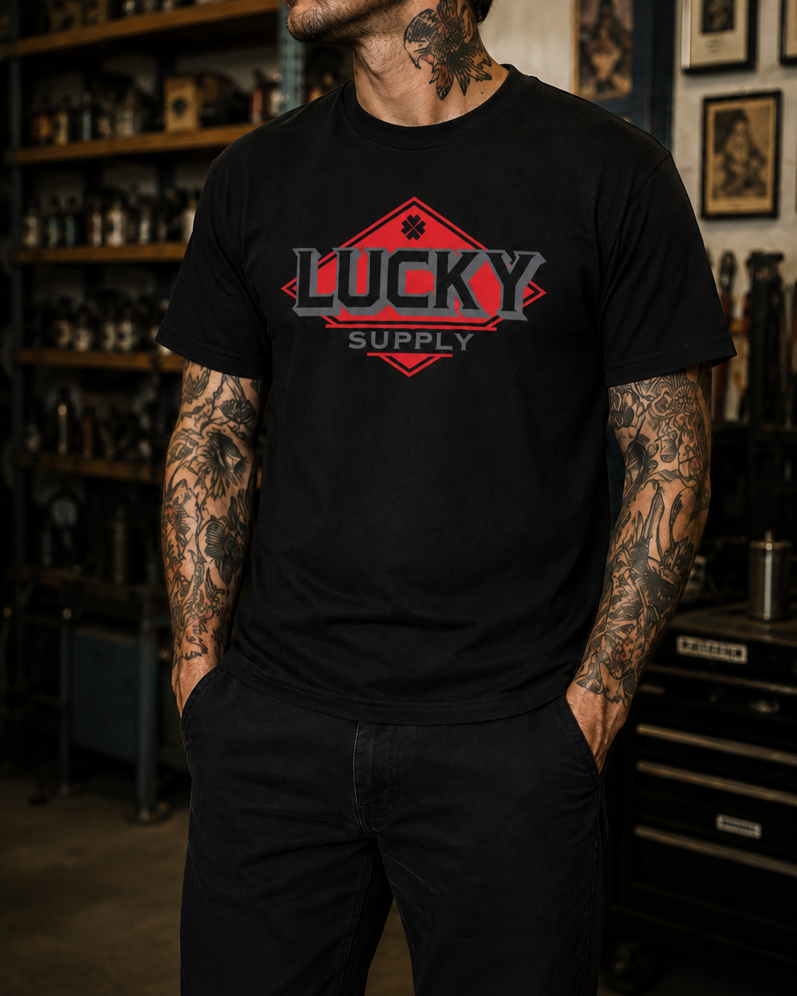 Lucky Supply Logo Shirt