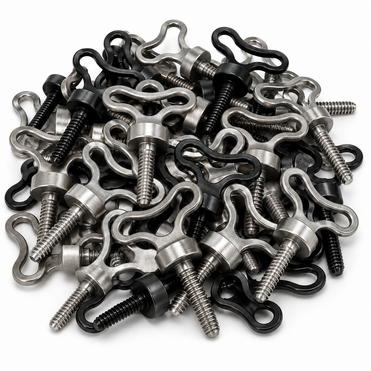 Blackened Bad Smile Tube Vice Screw