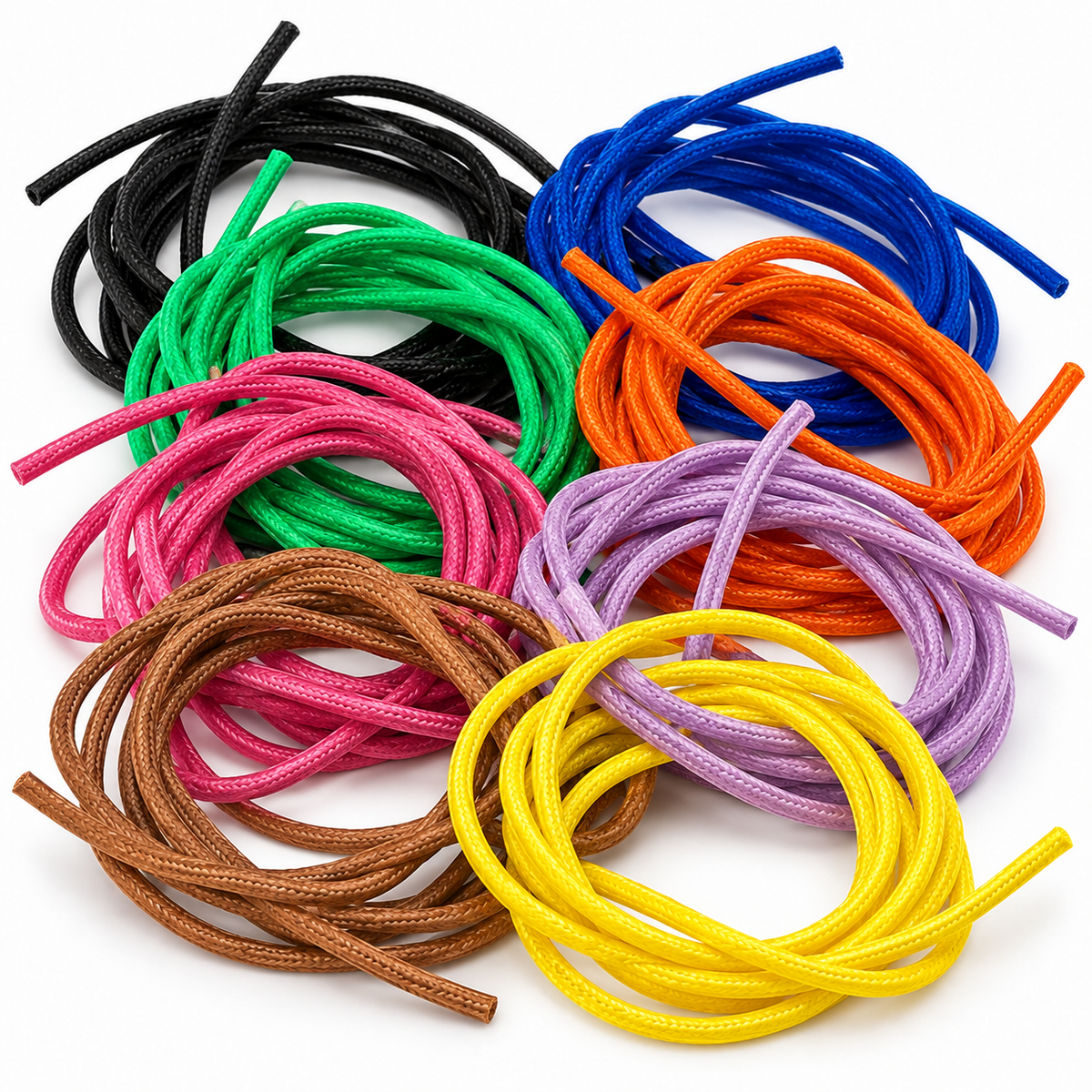 Black Braided Wire Insulator