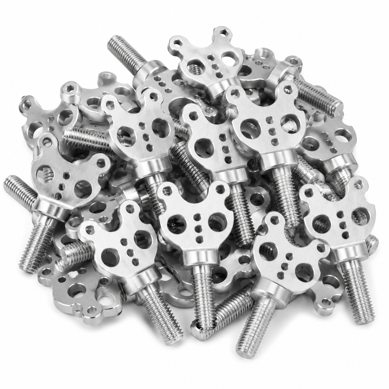 A Pile of Enigma Tube Vice Screws