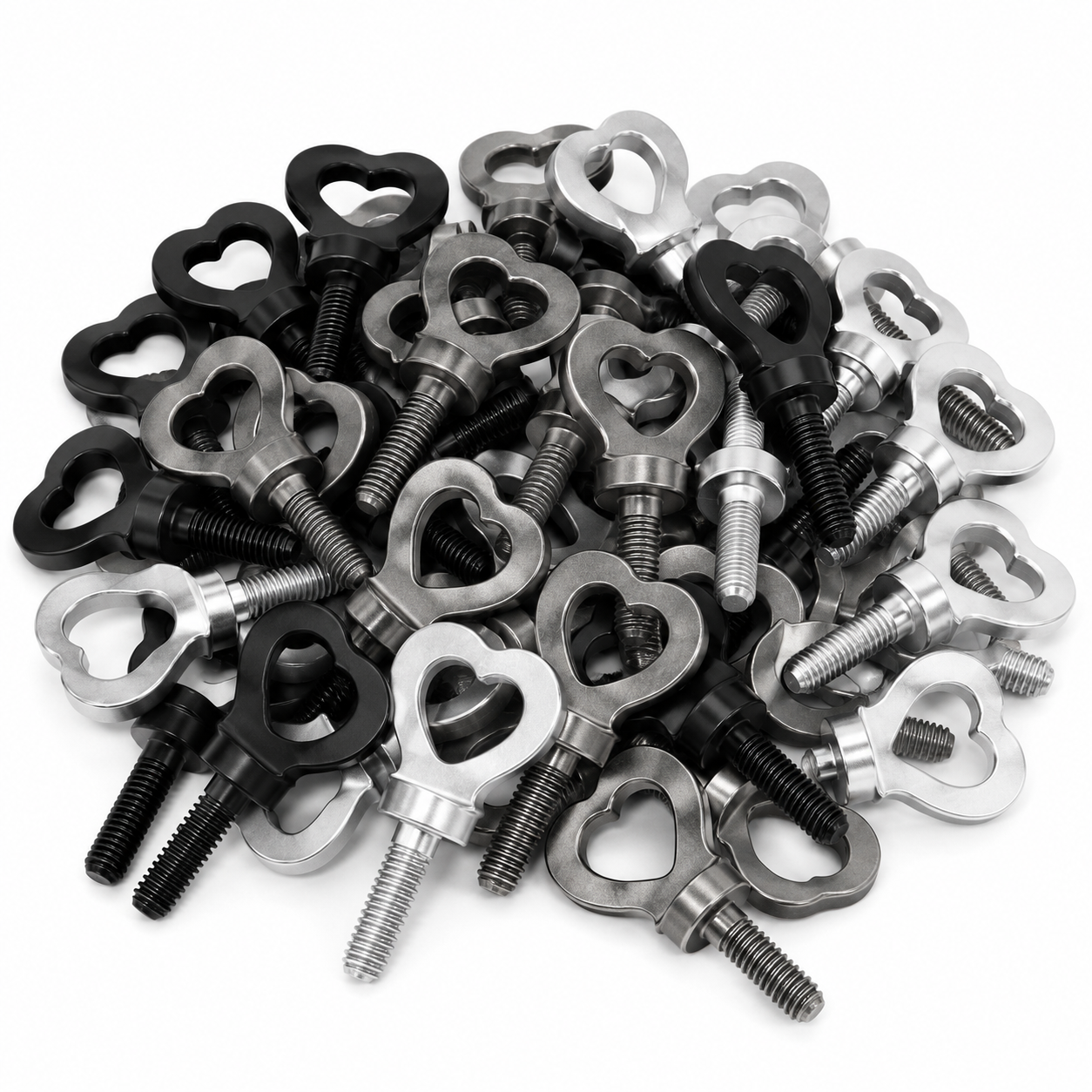 Blackened Heart Tube Vice Screw