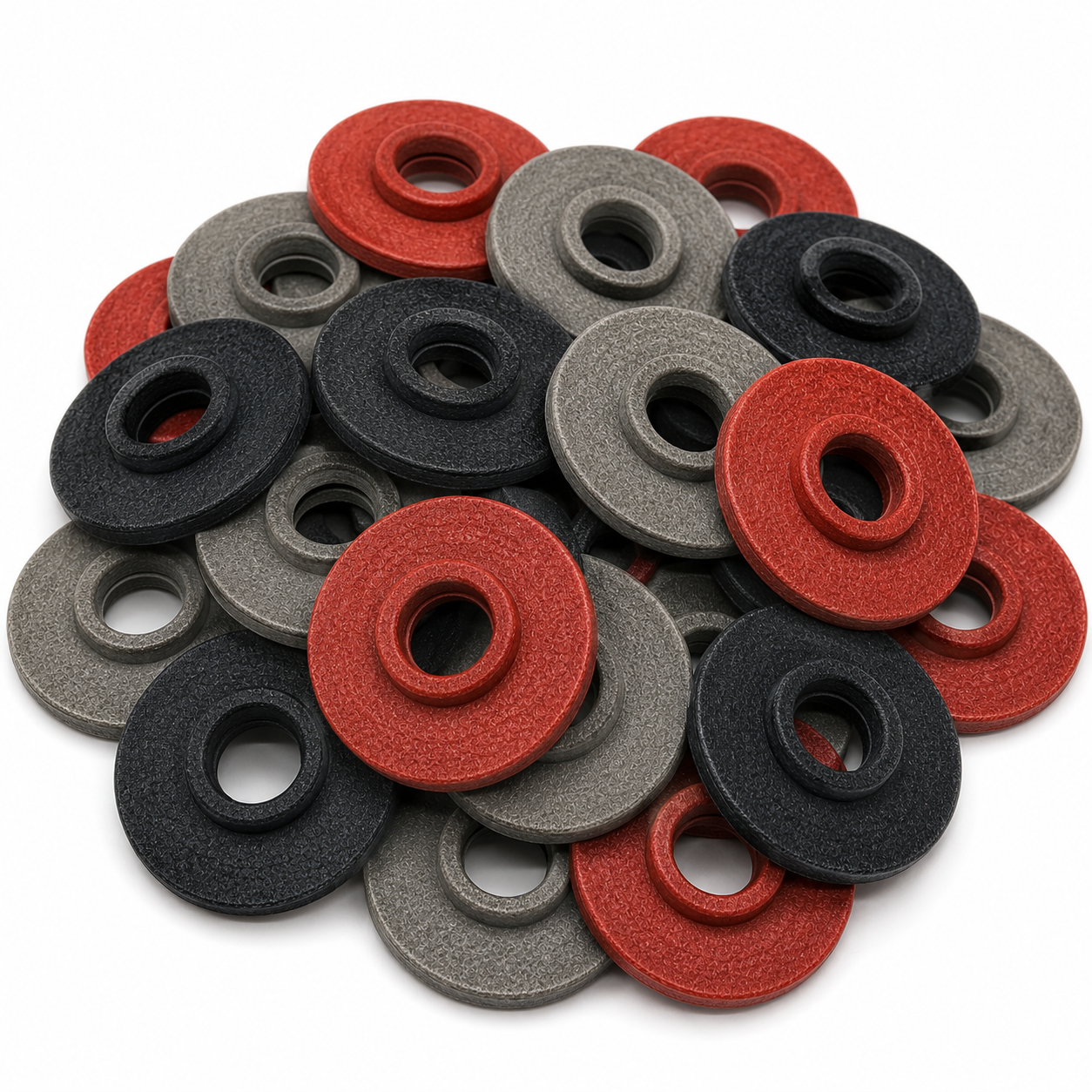 Black Standard Fiber Shoulder Washers (Small)