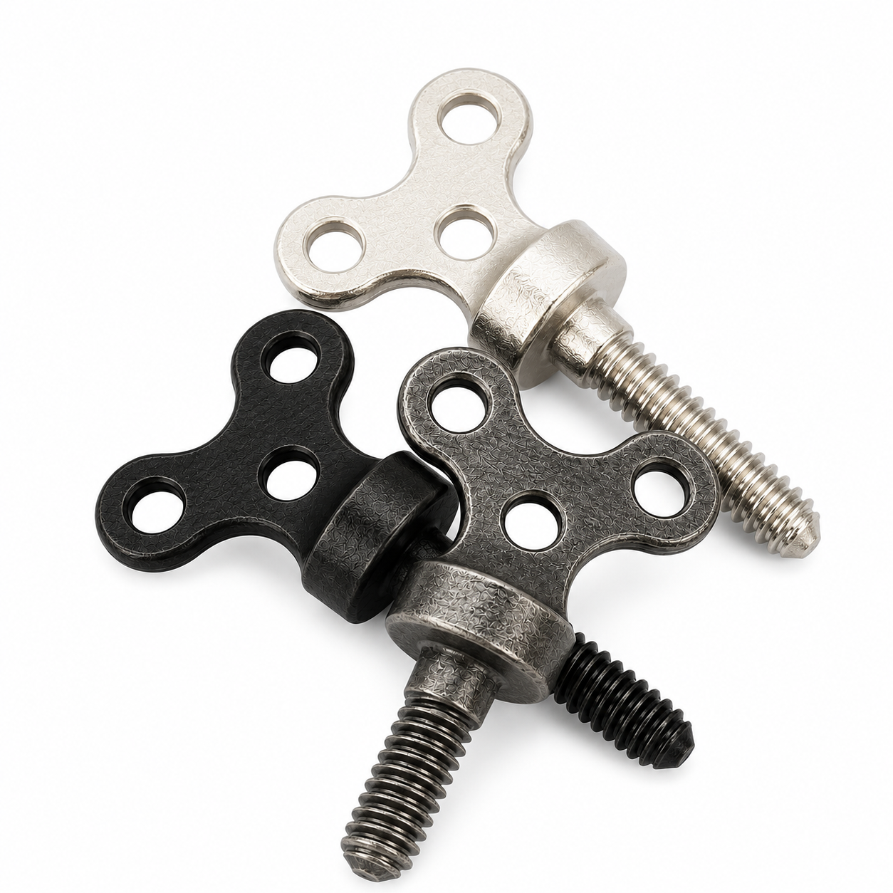 Nickel Plated Tick Tock Tube Vice Screw
