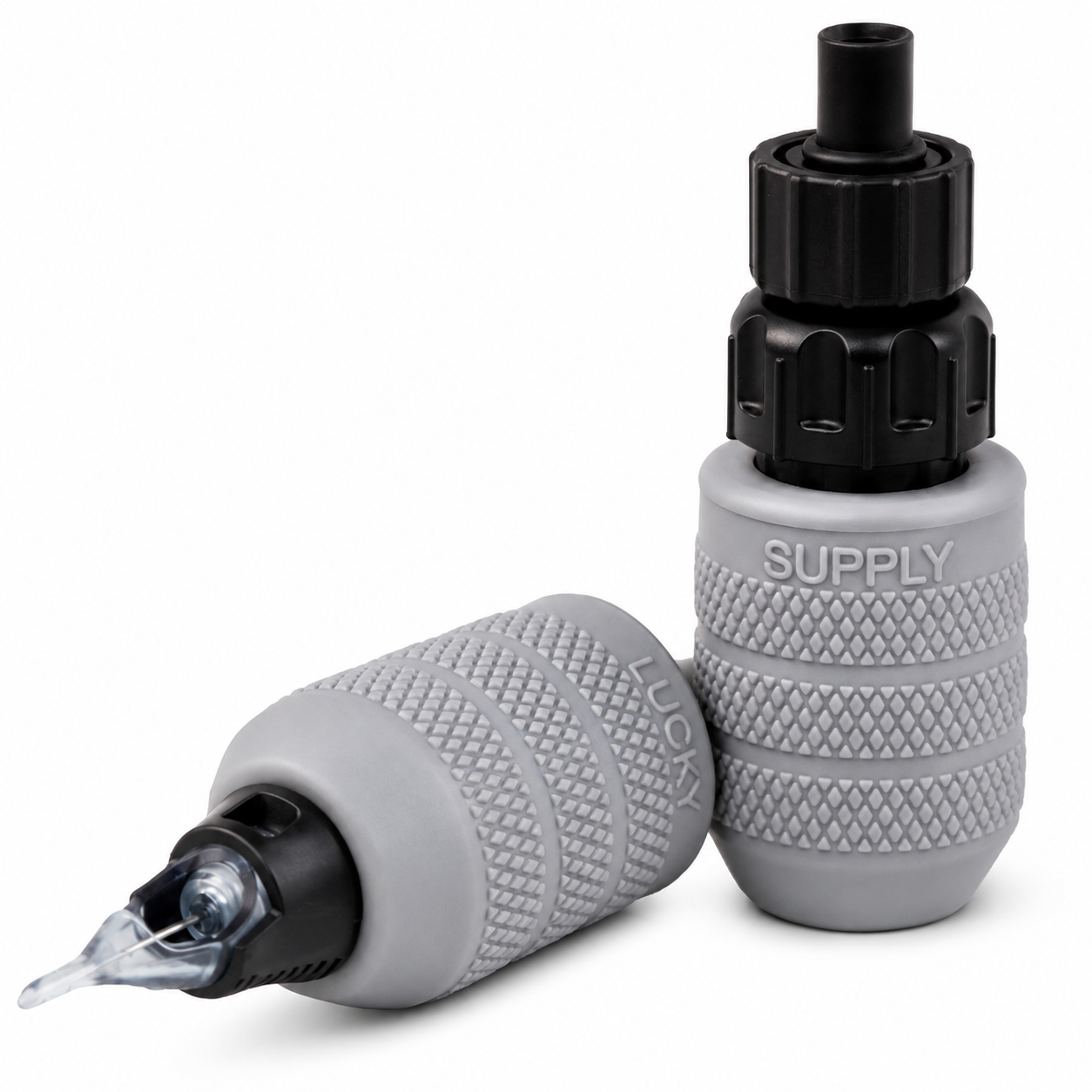 Lucky Supply Fixed Disposable Cartridge Grip with 1 1/4" Grip