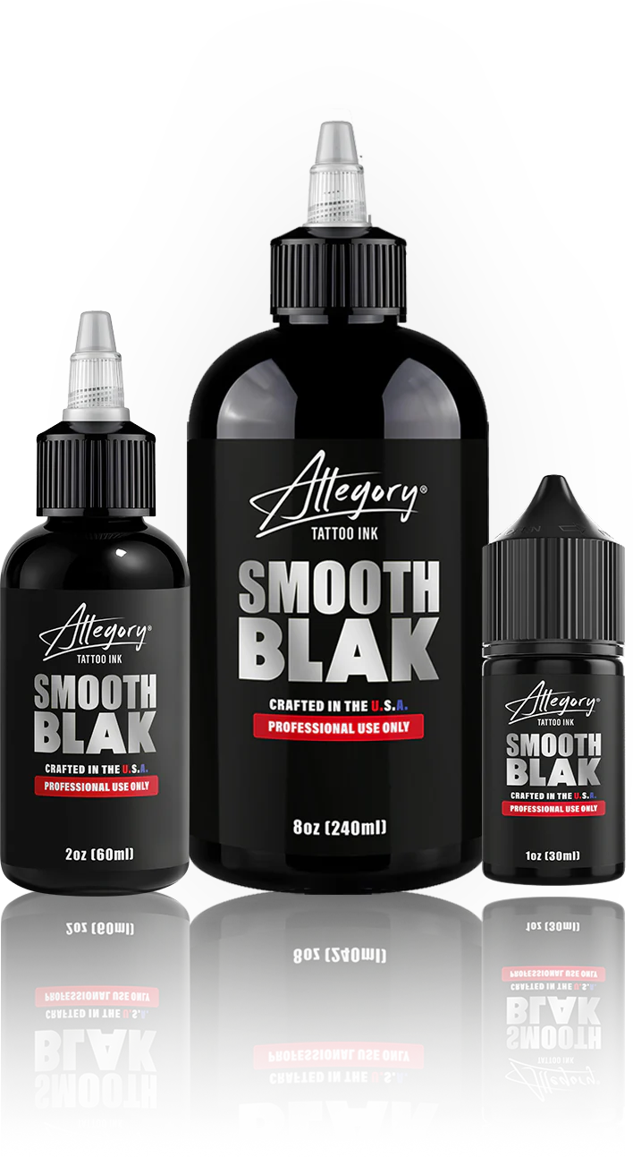 Allegory Ink Smooth Blak 2 oz Squeeze Bottle