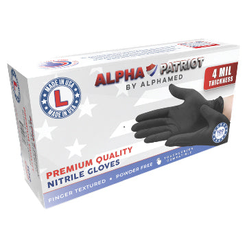 Alpha Med Patriot Nitrile Gloves