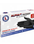 Alpha Patriot Med Black Examination Nitrile Gloves