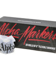 Flexible compression bandage for tattoo artists