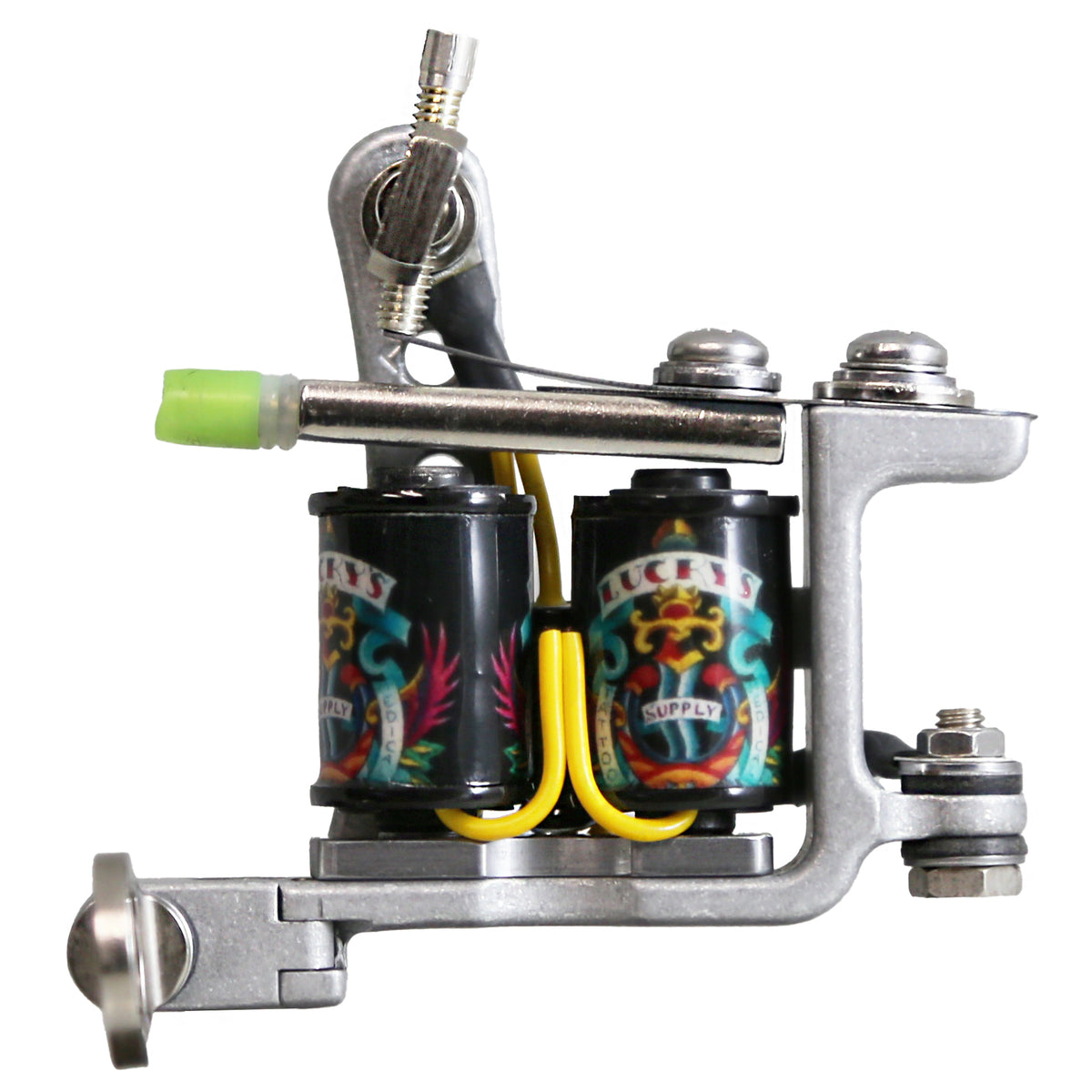 Lucky MFG aluminum frame liner with custom Lucky Supply coil wraps – coil side