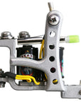 Lucky MFG aluminum frame one-off coil liner tattoo machine – frame side