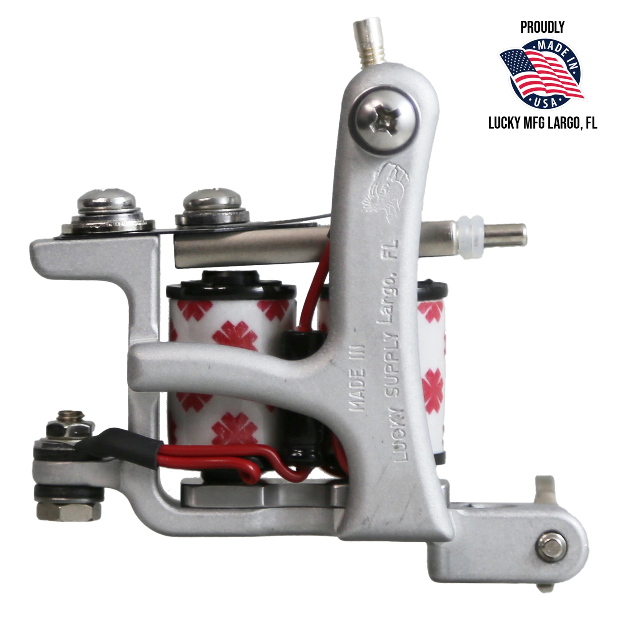 Lucky Supply One-Off Liner | Coil Tattoo Machine (Aluminum Frame)