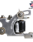Lucky Supply Aluminum Rollomatic tattoo machine with upgraded USA capacitor