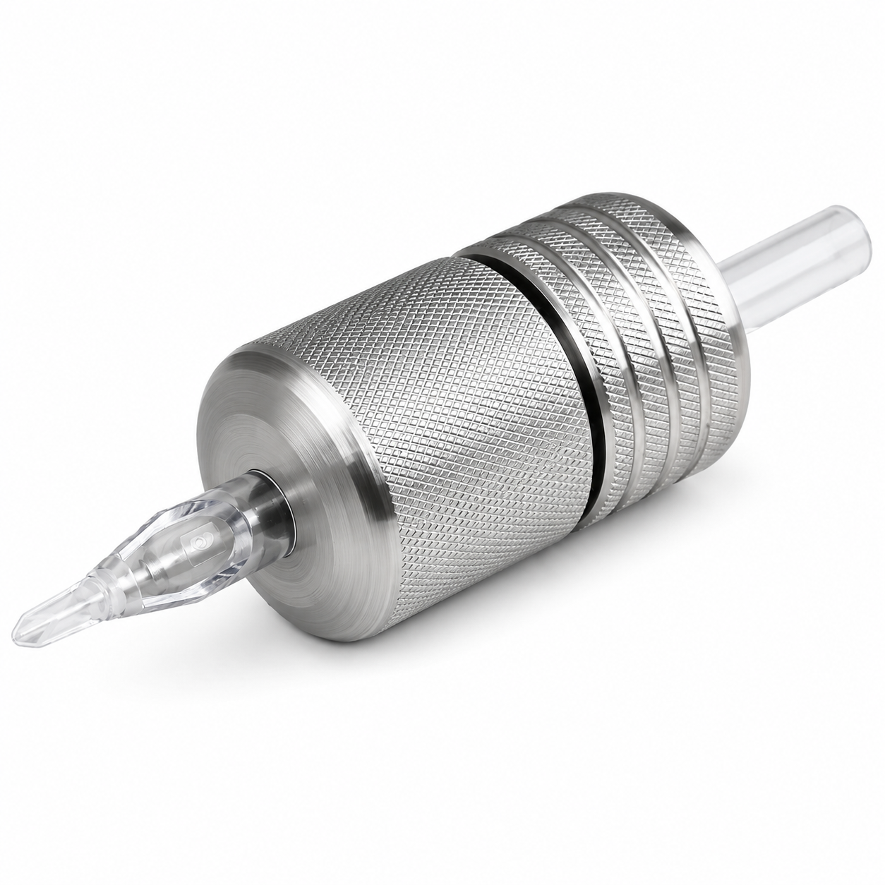 Clear Disposable Angled Cut Tip Diamond Tube Stems