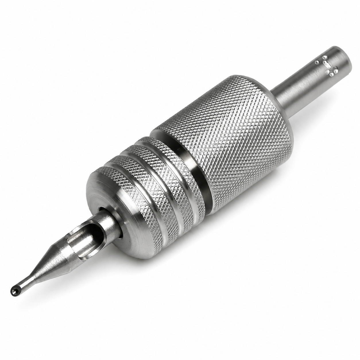 Angled Round Tip One Piece Stainless Steel Tubes