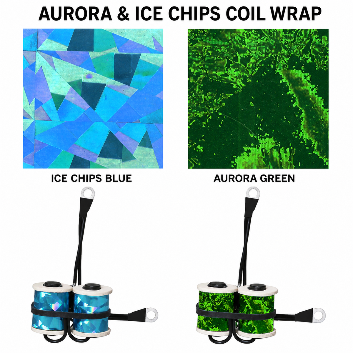 CW5021 Silver Aurora Coil Wrap
