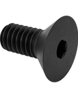 Black Oxide Steel Hex Drive Flat Head Countersink 8-32 - 3/8"