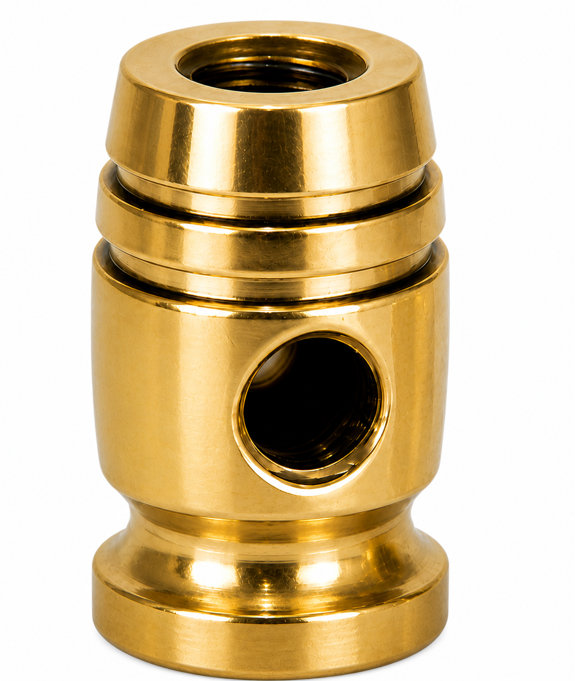 Brass Round Binding Post Front