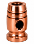 Copper Plated Round Binding Post Front