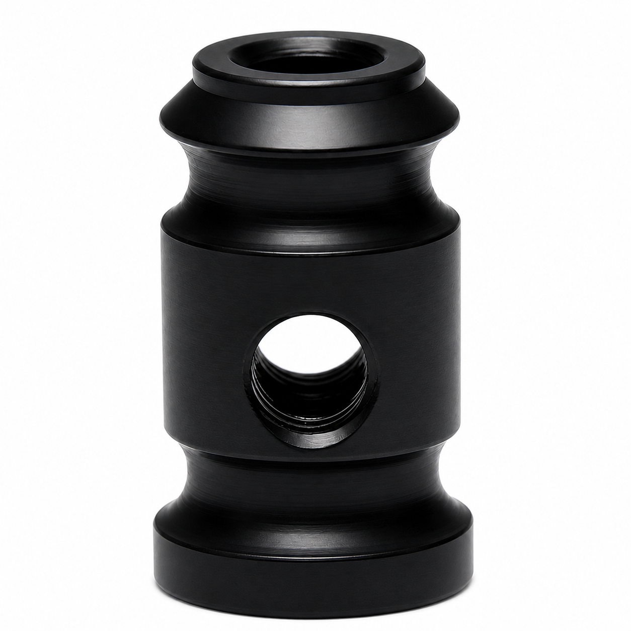 Blackened Spout Topped Large Binding Post Front