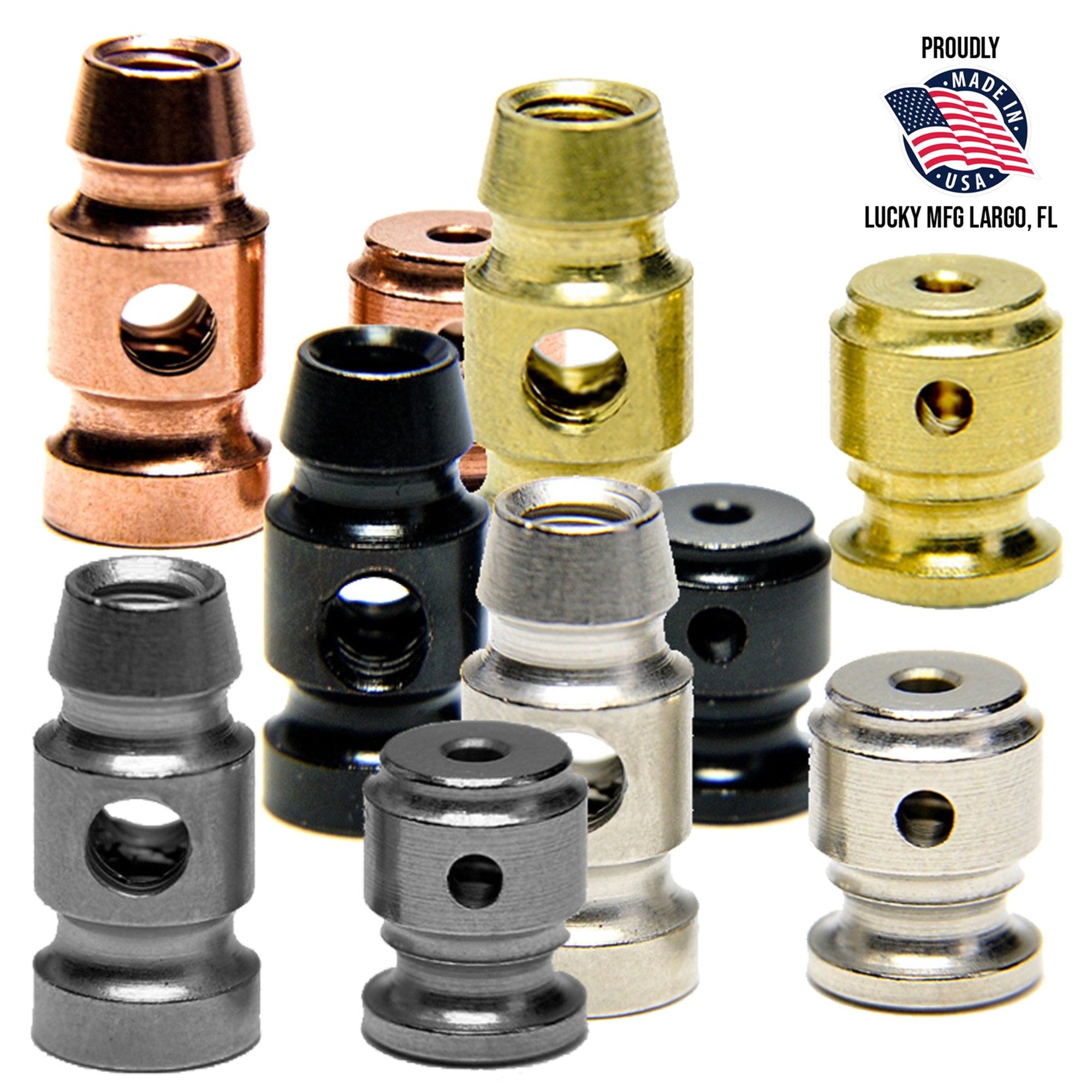 Spout Topped Small Binding Posts