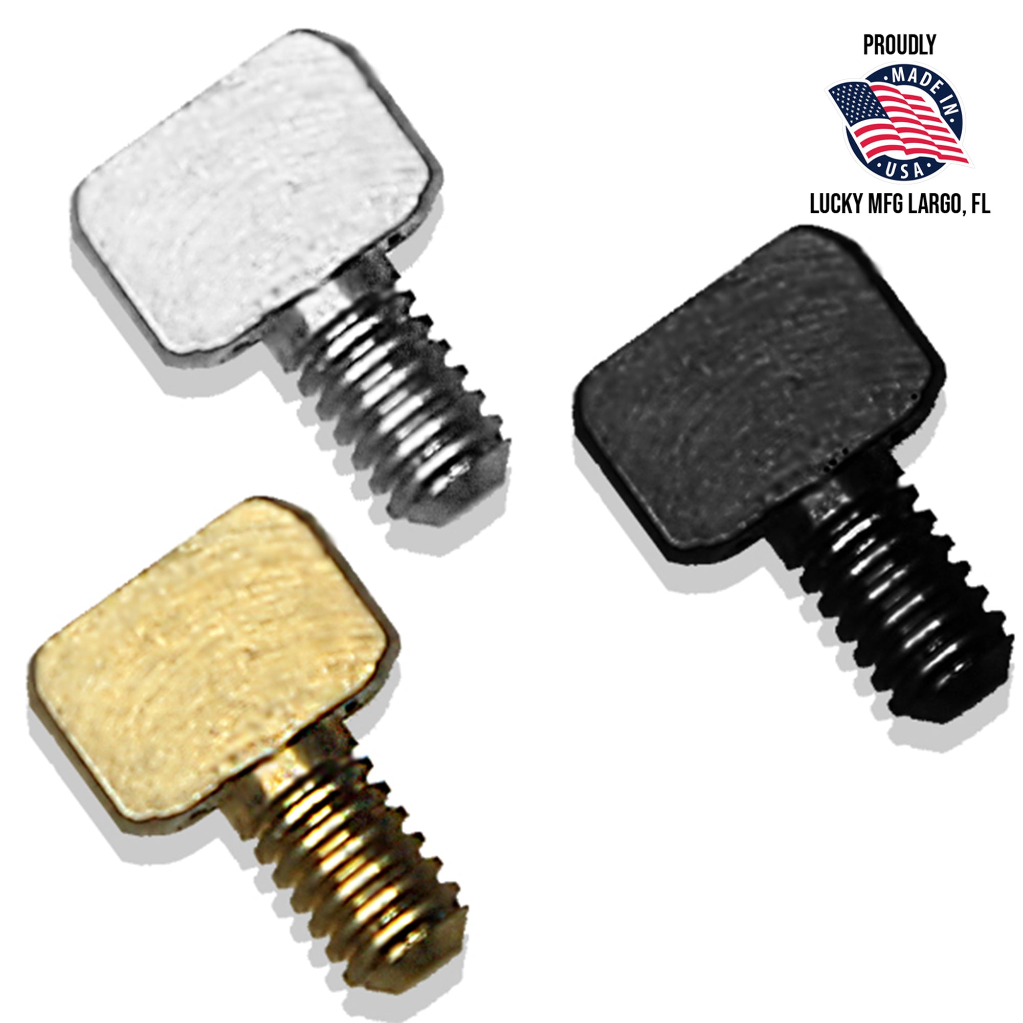 Flat Binding Post Screws