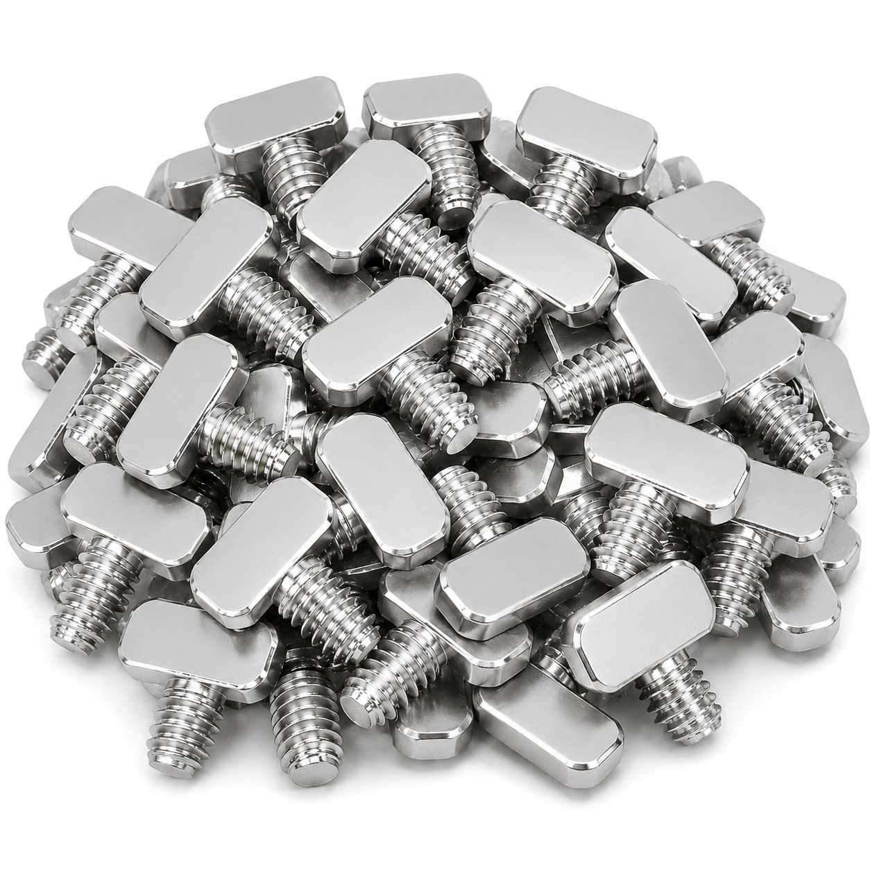 Flat Binding Post Screw - Blackened