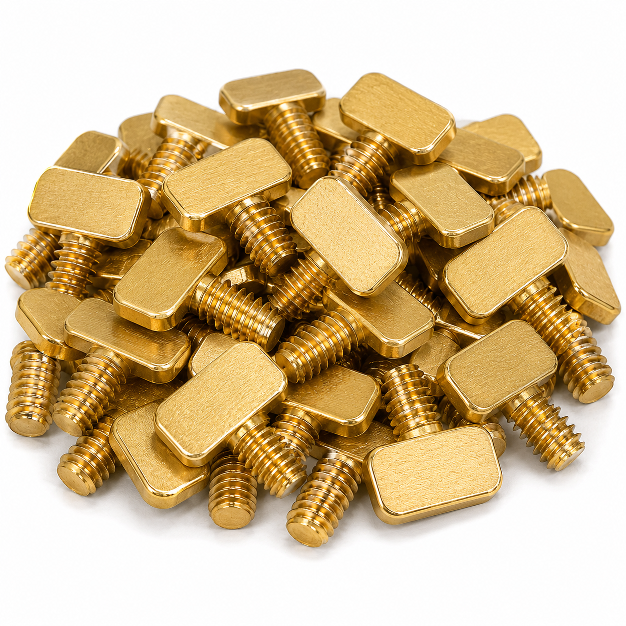 Flat Binding Post Screw - Blackened