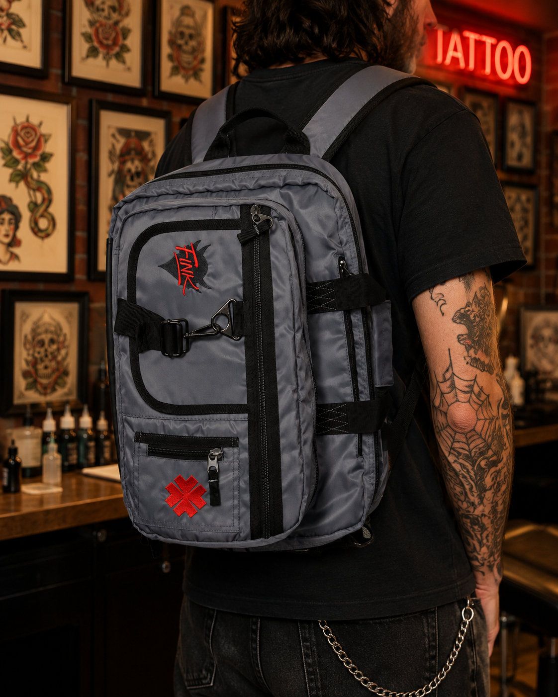 Lucky Supply x Brad Fink Travel Backpack