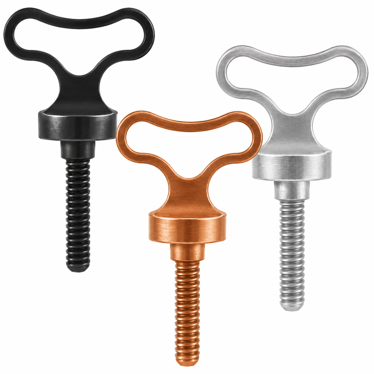 Blackened Bad Smile Tube Vice Screw