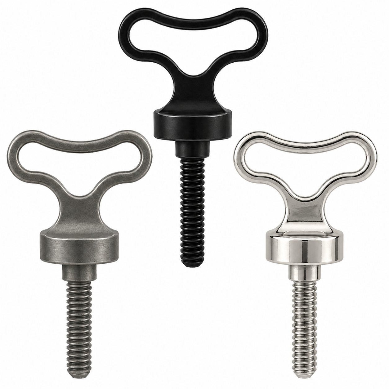 Blackened Bad Smile Tube Vice Screw