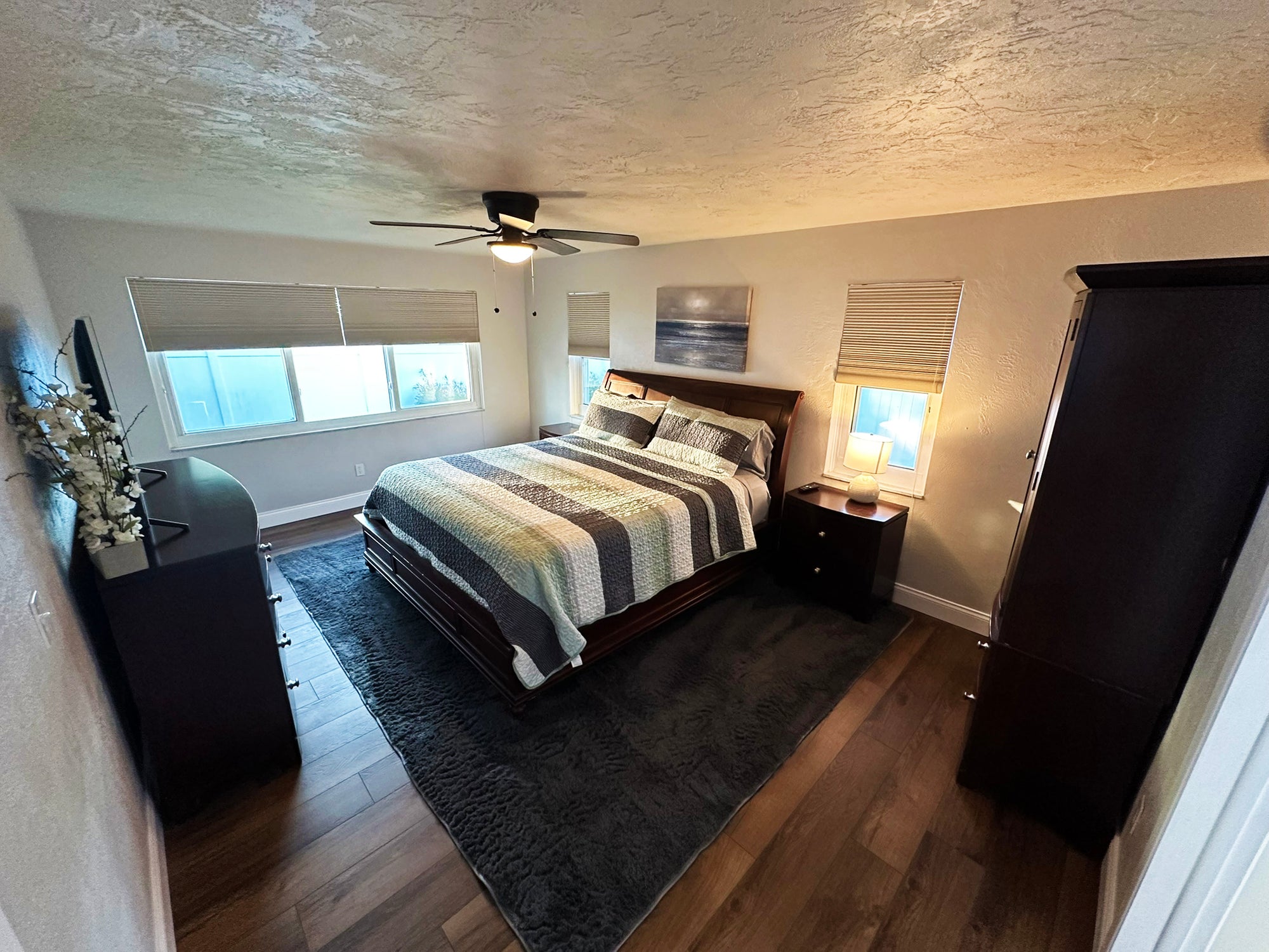 Master Bedroom with attached bathroom