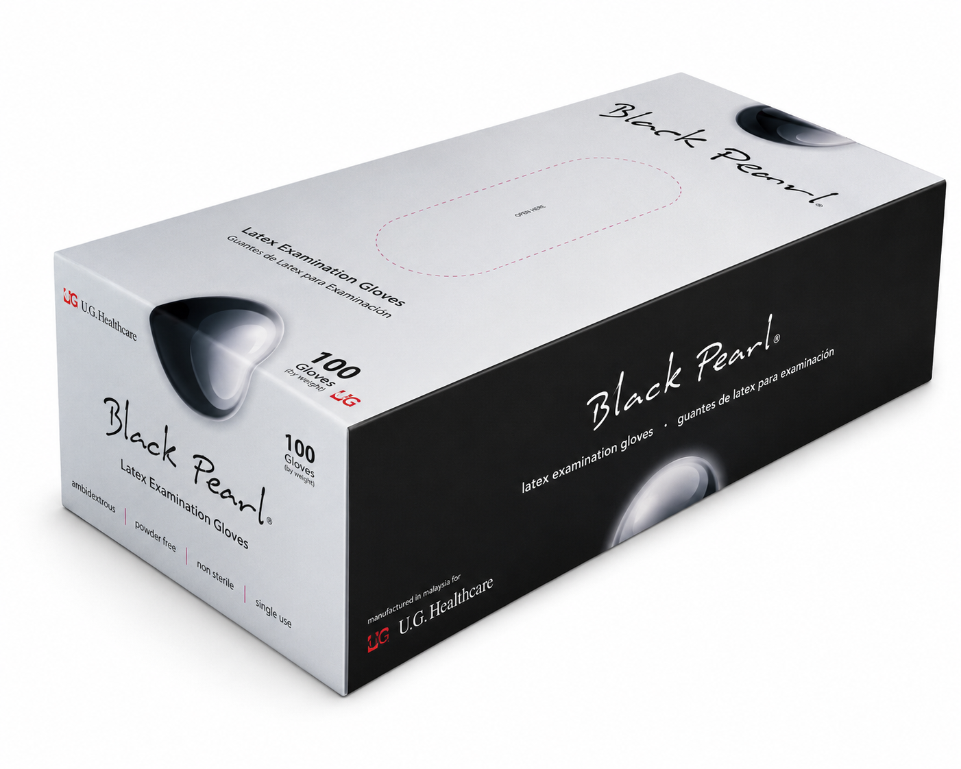 Black Pearl Latex Gloves