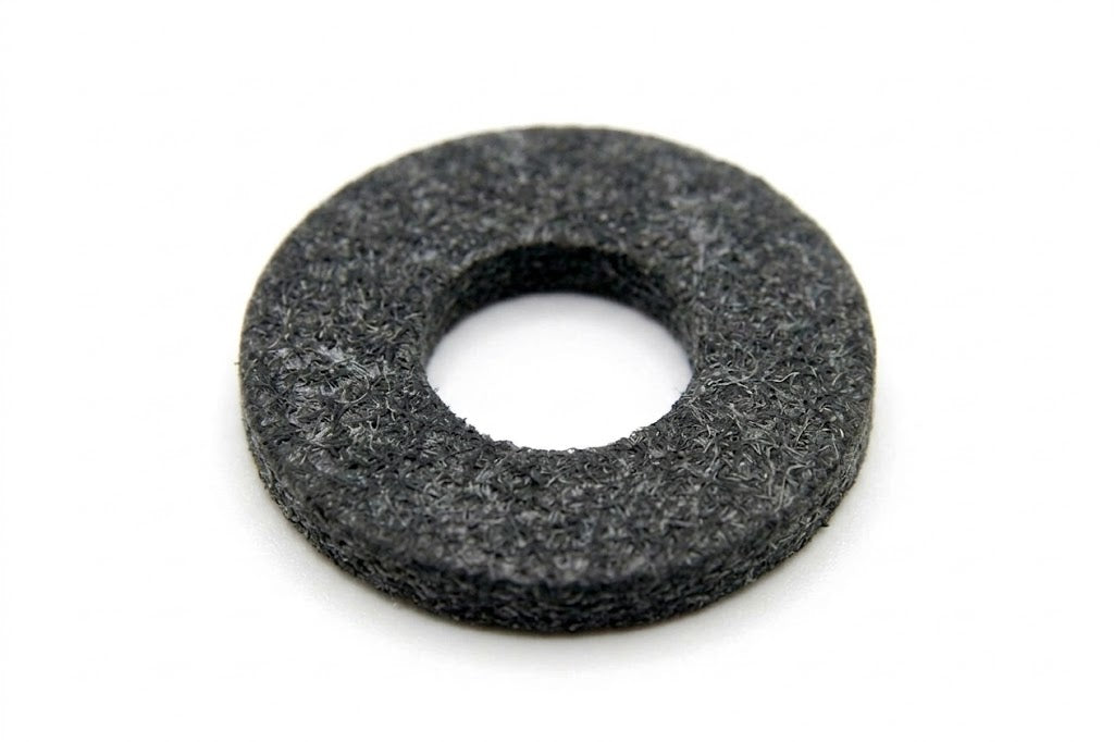 5/16" ID Thin Black Round Fiber Washers