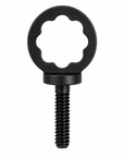 Blackened Circle Flower Tube Vice Screw