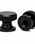 Blackened Knurled Brass Cap Nut
