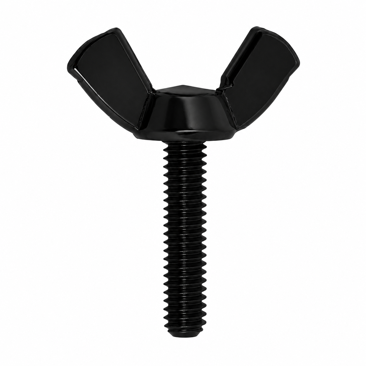 Blackened Long Wingnut Tube Vice Screws