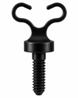Blackened Ram Horns Tube Vice Screw