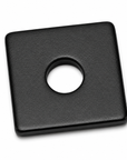 Blackened Square 1/2" Spring Shelf Washer