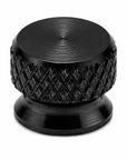 Blackened Closed Top Knurled Thumb Nut